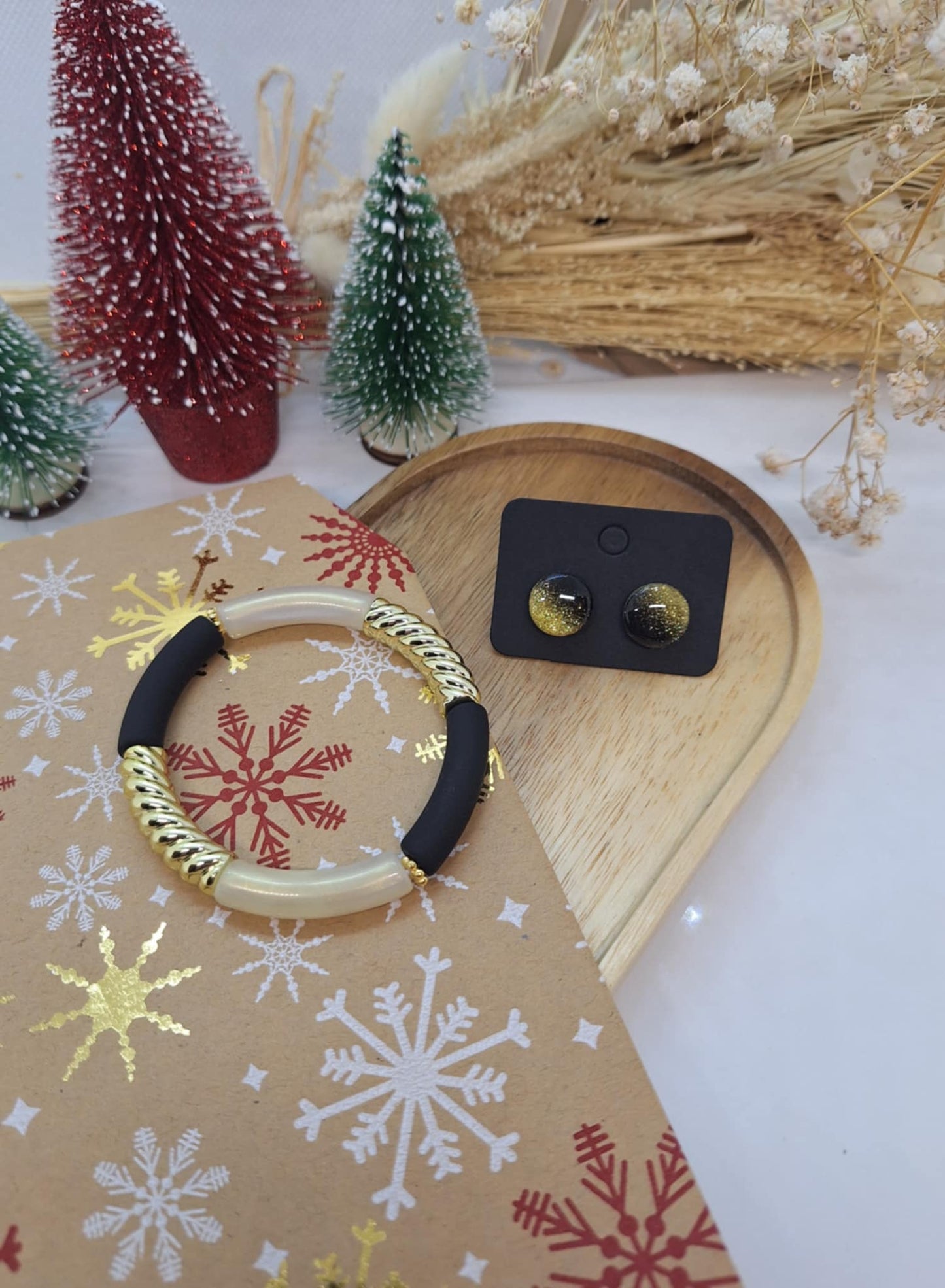 Box de Noël N°2 - Bracelet + Boucle d'oreille