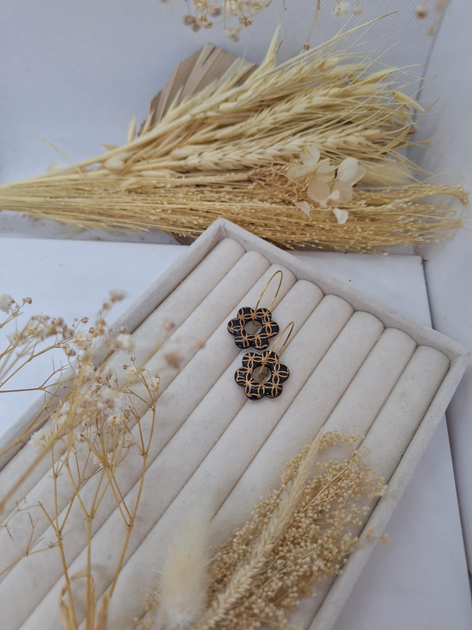 Créole interchangeable FLORA – Mille et Douces Créations