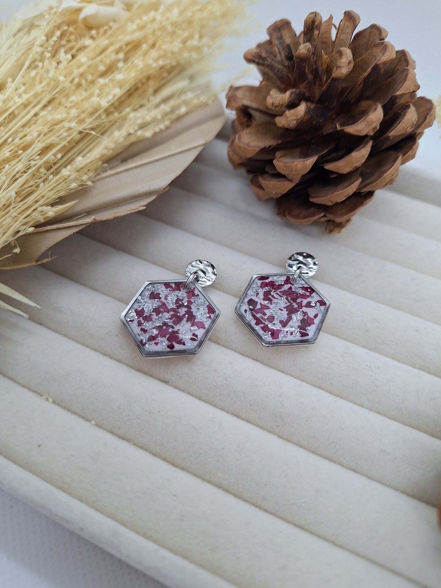 Boucle d'oreille - EMMA - Mille et Douces Créations