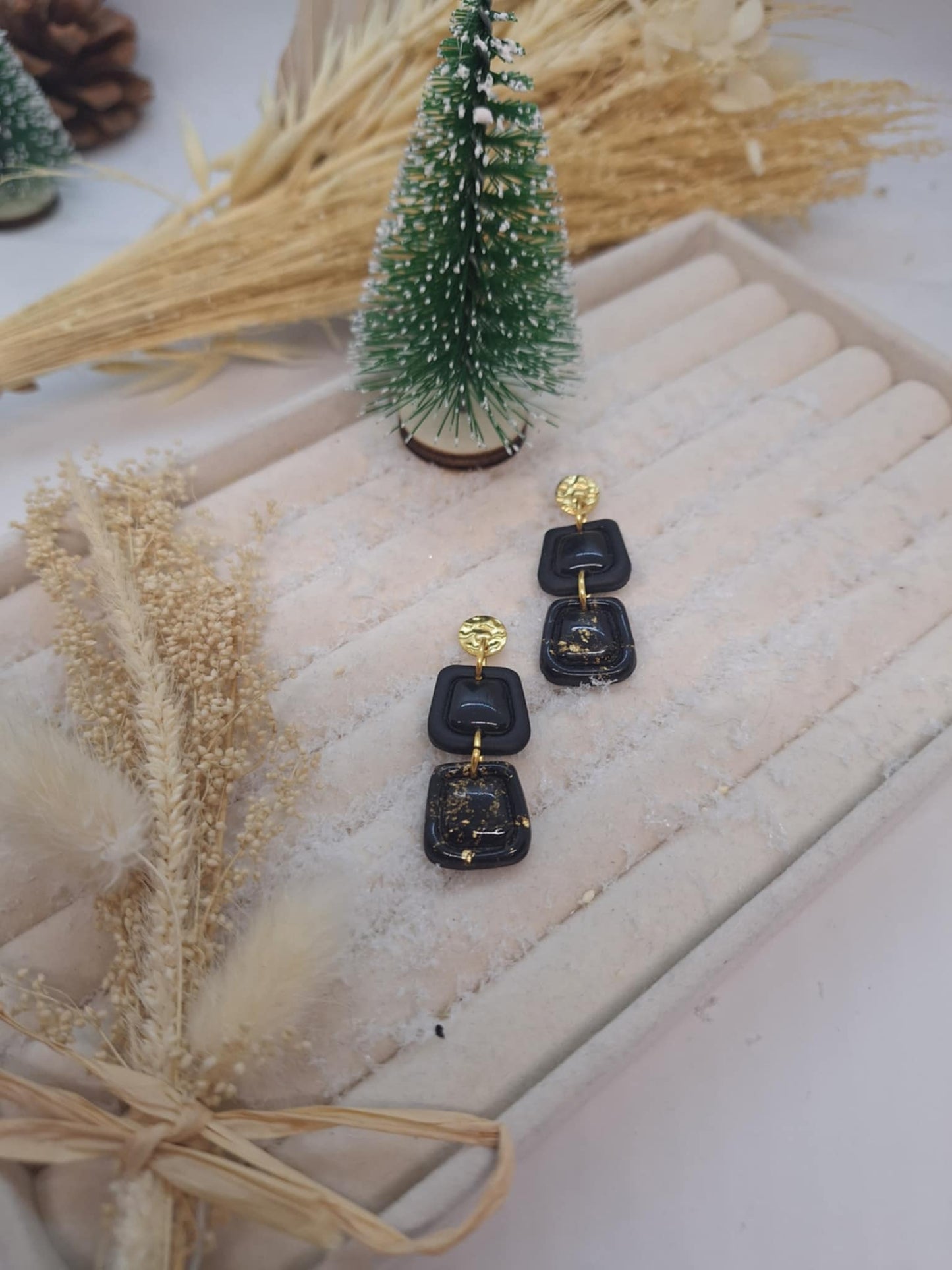 Boucle d'oreille - Noël & Fêtes - Mille et Douces Créations