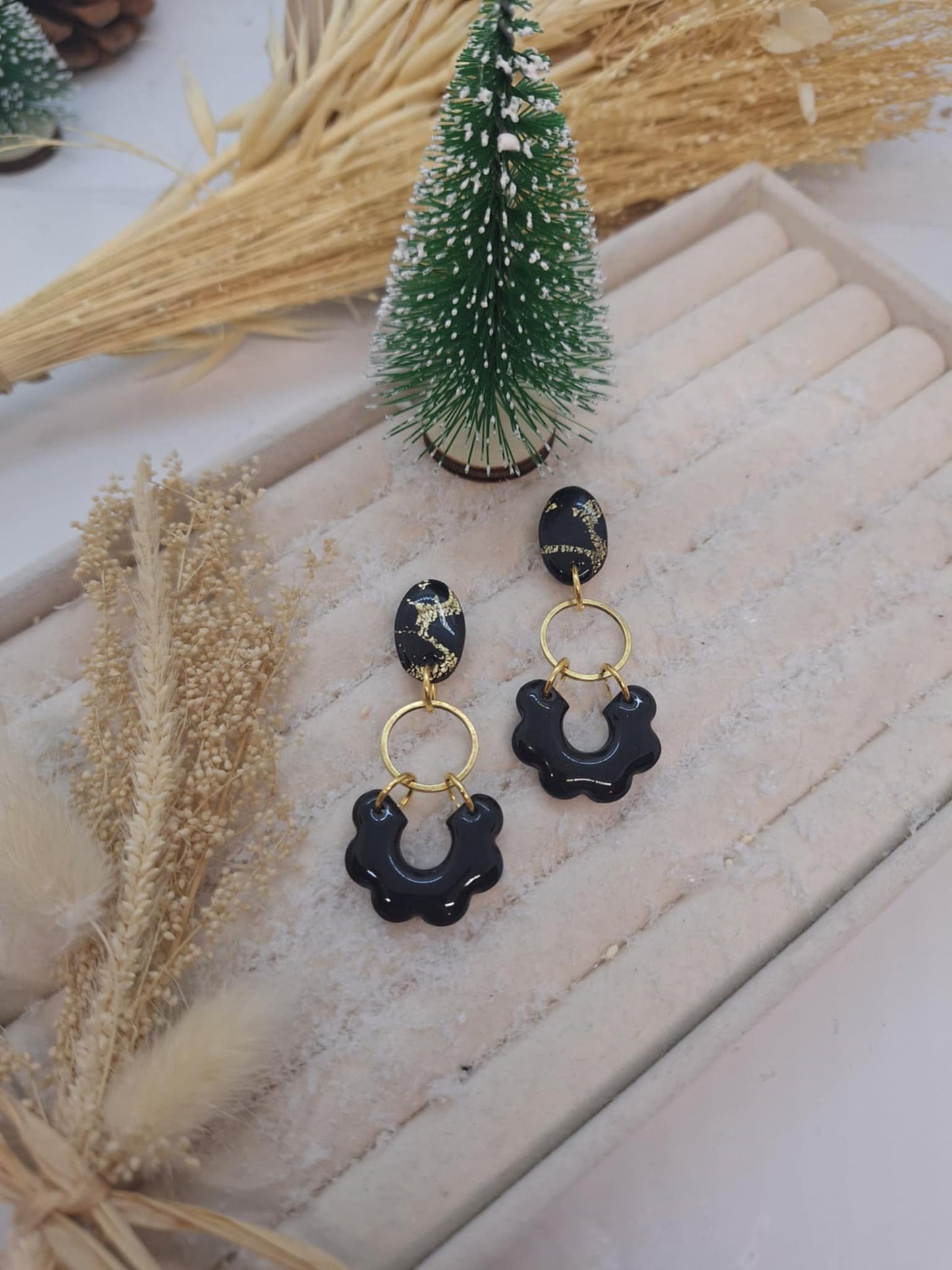 Boucle d'oreille - Noël & Fêtes - Mille et Douces Créations
