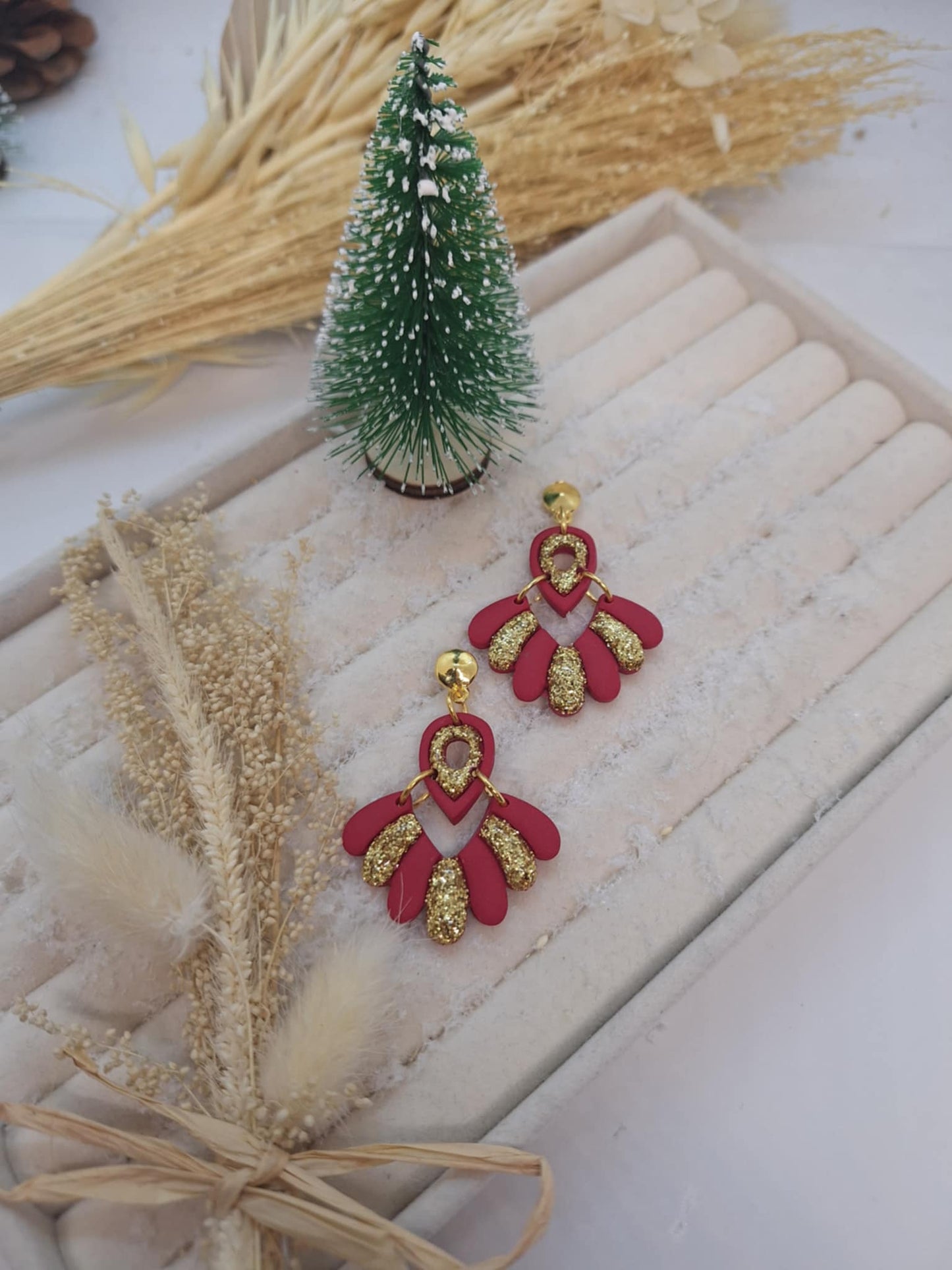 Boucle d'oreille - Noël & Fêtes - Mille et Douces Créations