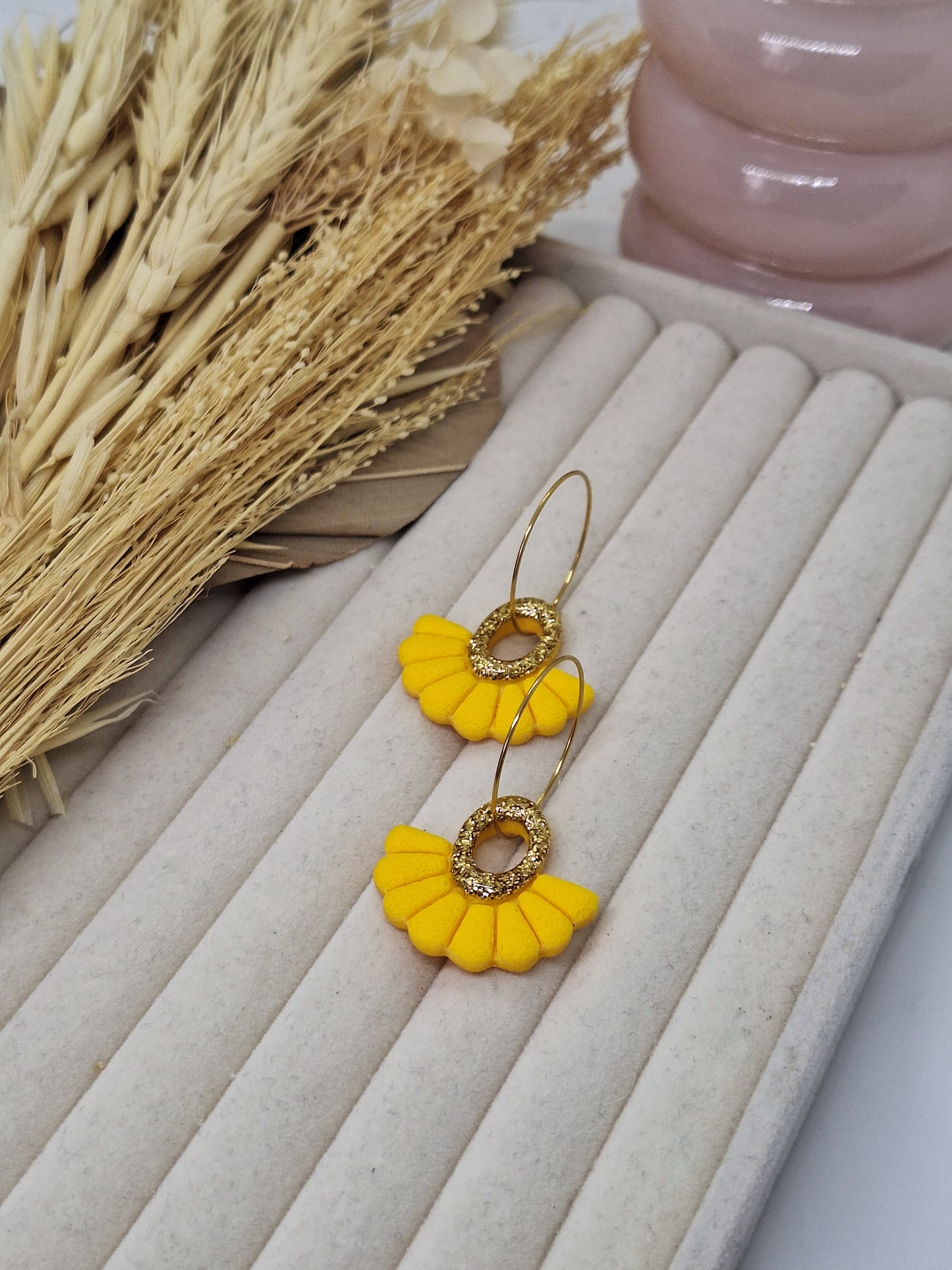Créole interchangeable ALICE - Jaune