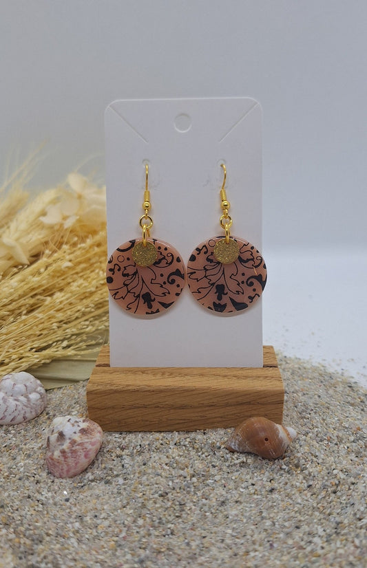 Boucle d'oreille - VALENTINE - Mille et Douces Créations
