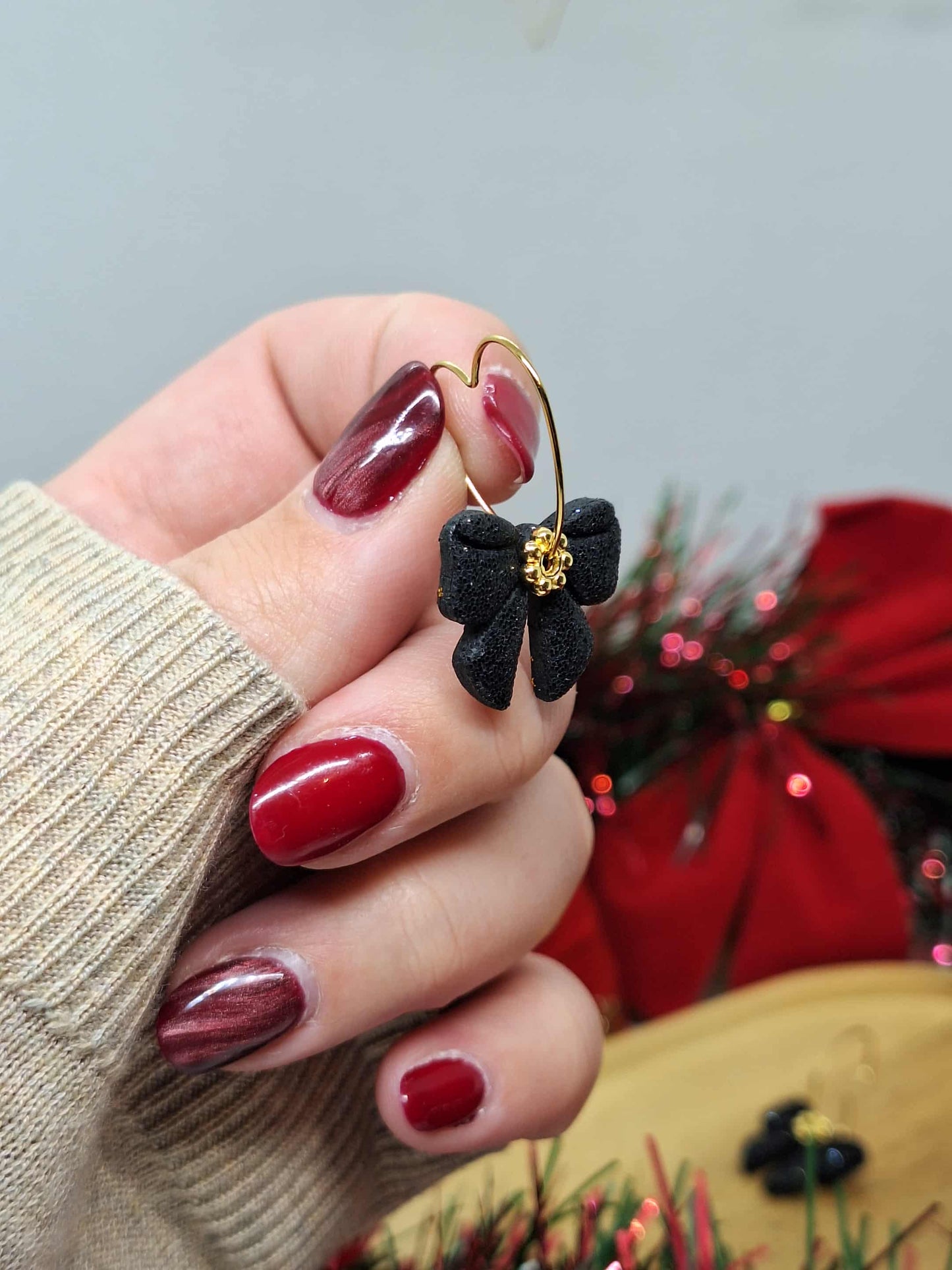 Créole Cœur- Noeud noir