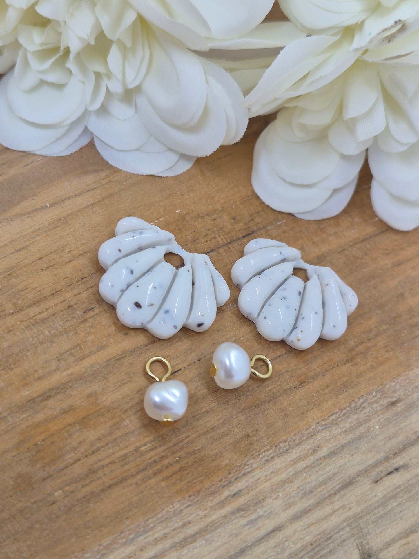 Pampille + Perle - Coquillage