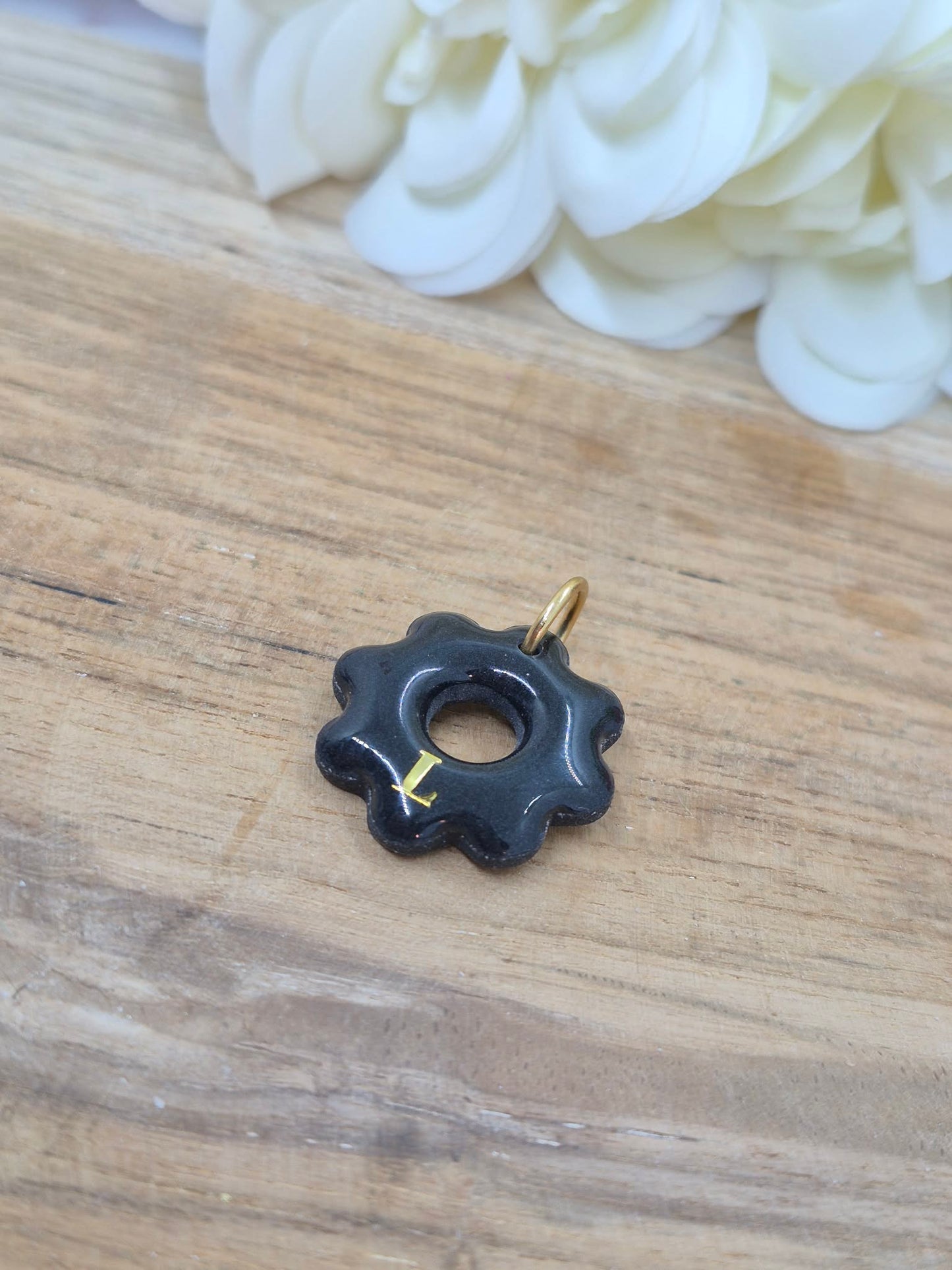 Pendentif personnalisé avec lettre seule