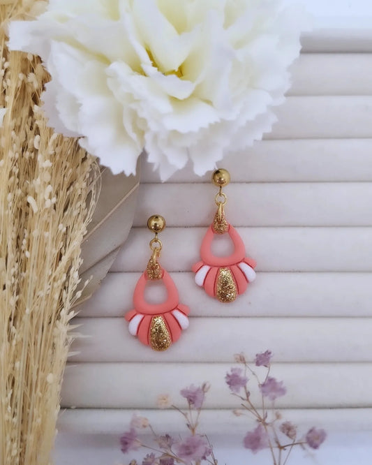 Boucle d'oreille- CORAIL
