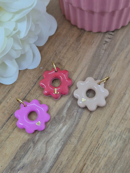 Pendentif Personnalisé Nouvelles couleurs avec la Lettre seule