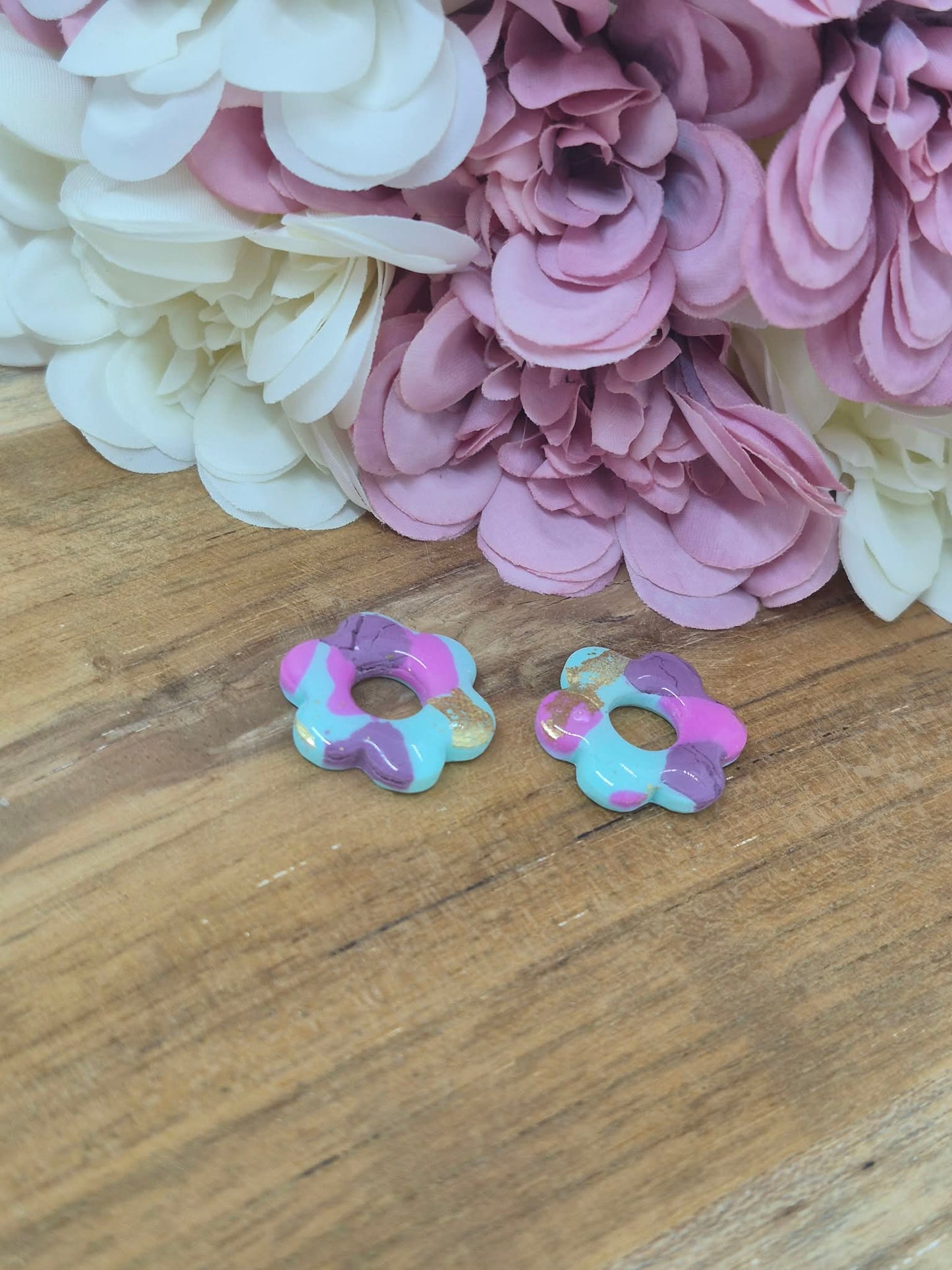 Pampille - FLORA - Bleu/Rose/Violet
