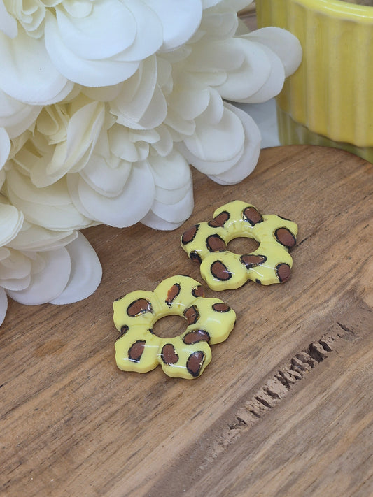 Pampille - HAWAI - Jaune et léopard