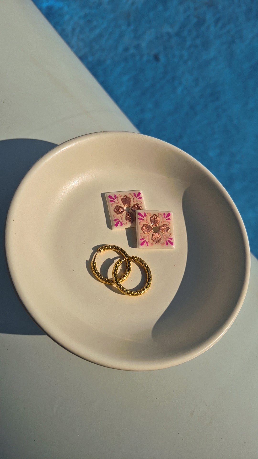 Pampille - Motif rosé