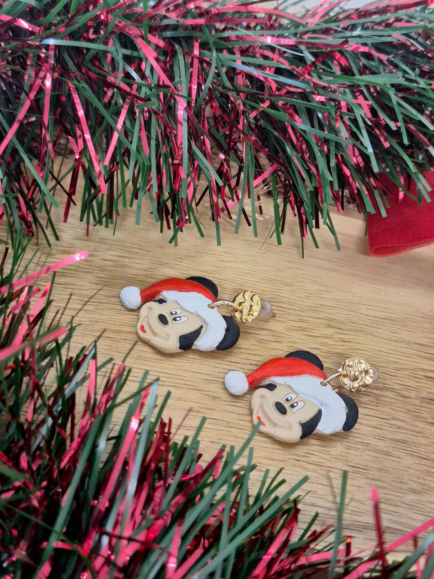 Boucle d'oreille Mickey