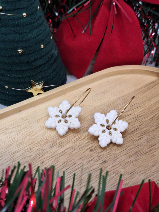 Créole interchangeable- Flocon de neige