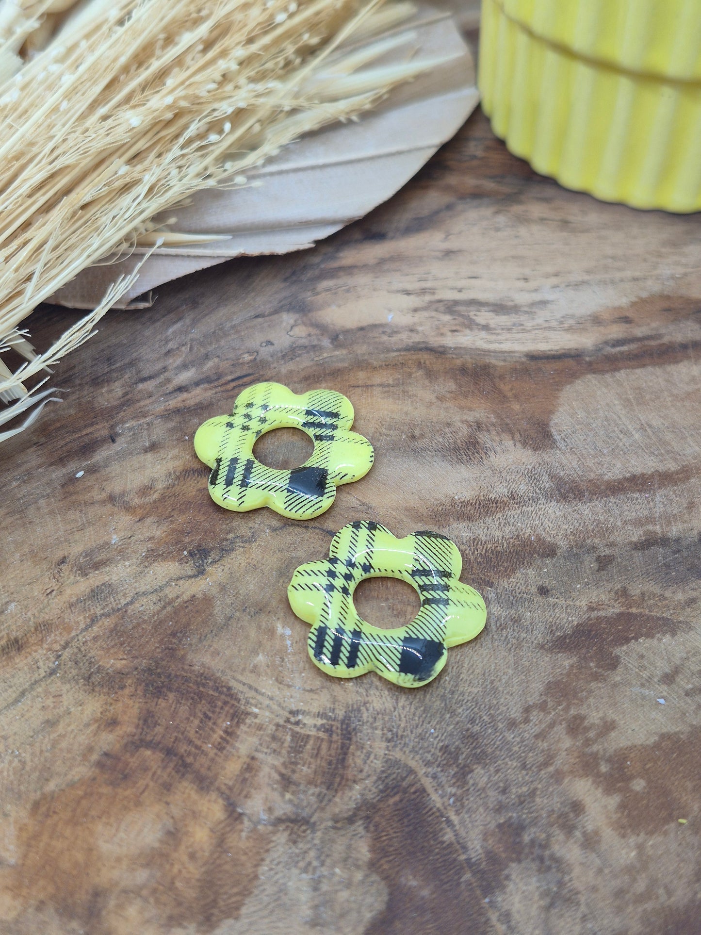 Pampille - FLORA jaune - Motif