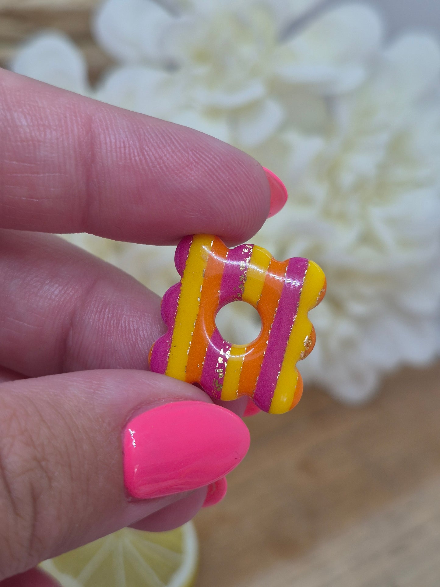 Pampille - Jaune, Orange & Rose